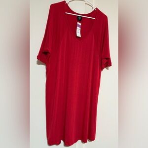 Agnes & Dora Bold Red Love Tunic